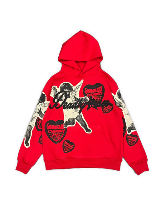 GoodHeart Hoodie (Red)